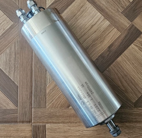 Шпиндель жидкостного охлаждения для чпу станка GDZ-80-1.5 Ф80-208 5А от интернет магазина ЧПУ Центр