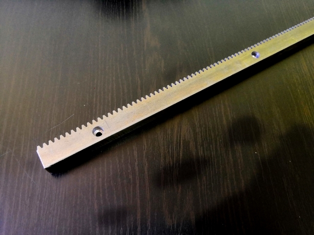 Зубчатая рейка прямозубая 15x15 мм. м1.5 - купить зубчатую рейку ЧПУ Центр